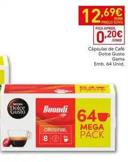 Recheio Dolce gusto - capsulas de cafe promoção