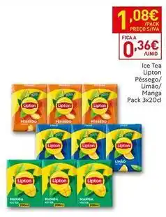 Recheio Lipton - ice tea promoção
