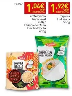 Recheio Ferbar - farofa pronta tradicional farinha de milo promoção