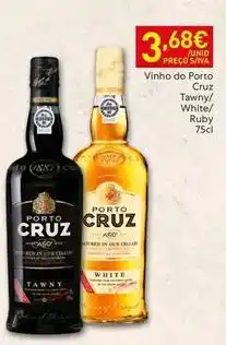 Recheio Cruz - vinho do porto tawny/ white/ ruby promoção