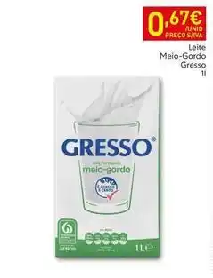 Recheio Gresso - leite promoção