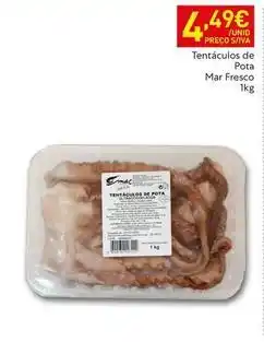 Recheio Aqui é fresco - tentaculos de pota promoção