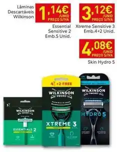 Recheio Essentials - laminas descartáveis promoção