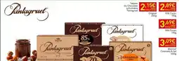 Recheio Pantagruel - tablettes de chocolate con leche promoção
