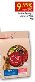 Recheio Purina - active frango/adulto vaca promoção