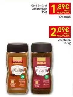 Recheio Amanhecer - café soluvel promoção