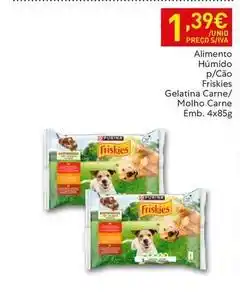 Recheio Purina - alimento humido p/cao friskies promoção