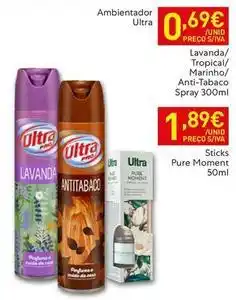 Recheio Ultra pro - lavanda/ tropical/ marinhón/ anti-tabaco spray promoção