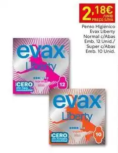 Recheio Evax - penso higienico promoção