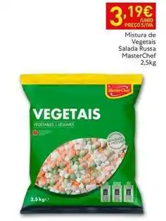 Recheio Masterchef - mistura de vegetais salada russa promoção