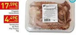 Recheio Mac - tentaculos de pota promoção