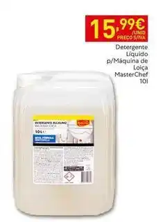 Recheio Masterchef - detergente líquido p/maquina de loica promoção