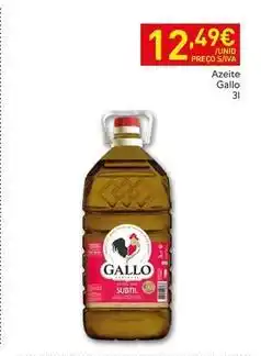 Recheio Gallo - azeite promoção