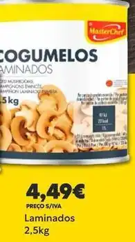 Recheio Masterchef - laminados promoção