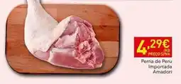 Recheio Amadori - perna de peru importada promoção