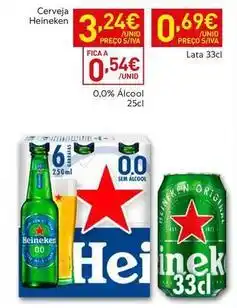 Recheio Heineken - cerveja promoção
