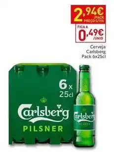 Recheio Carlsberg - cerveja promoção