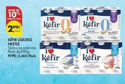 Pingo Doce Nestlé - kéfir líquido promoção