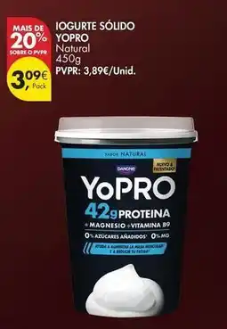 Pingo Doce Yopro - iogurte sólido promoção