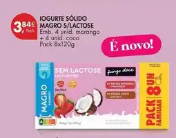Pingo Doce Pingo doce - iogurte sólido magro promoção
