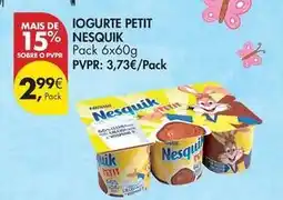 Pingo Doce Nesquik - iogurte petit promoção