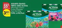 Pingo Doce Activia - iogurte liquido promoção