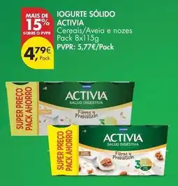 Pingo Doce Activia - iogurte sólido promoção