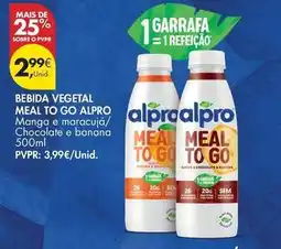 Pingo Doce Alpro - bebida vegetal promoção