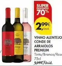Pingo Doce Premium - vinho alentejo conde de arraiolo promoção