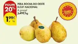 Pingo Doce Nacional - pera rocha do oeste d.o.p promoção