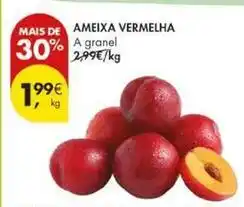 Pingo Doce Ameixa vermelha promoção