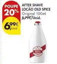 Pingo Doce Old spice - after shave locao promoção