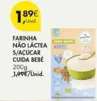 Pingo Doce Farinha nao láctea s/açúcar promoção