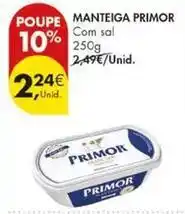 Pingo Doce Primor - manteiga promoção