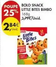 Pingo Doce Bimbo - bolo snack promoção
