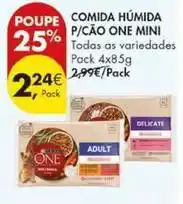 Pingo Doce Mini - comida humida p/cao promoção