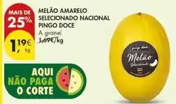 Pingo Doce Pingo doce - melão amarelo selecionado nacional promoção