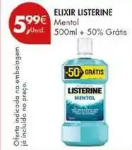 Pingo Doce Listerine - elixir promoção