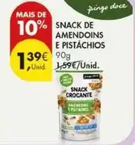 Pingo Doce Pingo doce - snack de amendoins e pistachios promoção