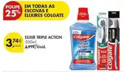 Pingo Doce Colgate - elixir triple action promoção