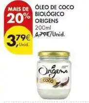 Pingo Doce Origens - oleo de coco biologico promoção