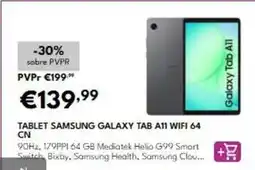 Radio Popular Samsung - tablet galaxy tab a11 wifi 64 cn promoção