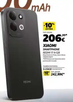 Radio Popular Xiaomi - smartphone redmi 17 14+128 promoção