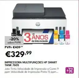 Radio Popular Hp - impressora multifunções hp smart tank 7605 promoção