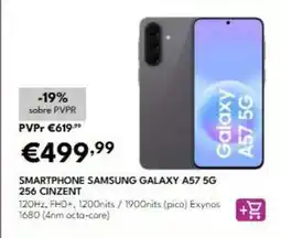 Radio Popular Samsung - smartphone galaxy a57 5g 256 citzent promoção