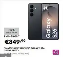 Radio Popular Samsung - smartphone galaxy s26 256gb promoção
