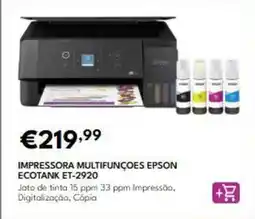 Radio Popular Epson - impressora multifunções ecotank et-2920 promoção