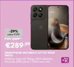 Radio Popular Motorola - smartphone g77 5g 512gb promoção