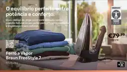 Radio Popular Braun - ferro a vapor promoção