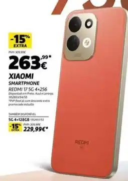 Radio Popular Xiaomi - smartphone redmi 17 5g 4256 promoção